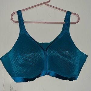 Cacique Emerald Green Bra 48D Wireless Softcup